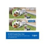 TP-LINK Tapo C420S1 2K QHD zunanja Wi-Fi varnostna kamera - set kamera + Smart Hub - slika 2